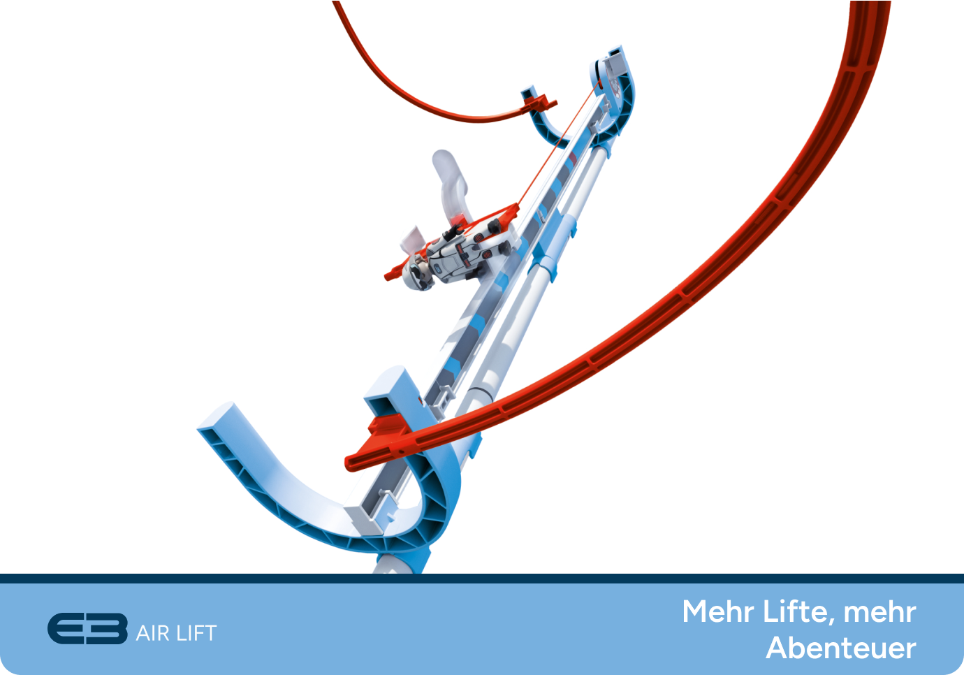 SKY TRAILS Produktübersicht mit Air Lift und weiteren Erweiterungssets für Kinder ab 7 Jahren