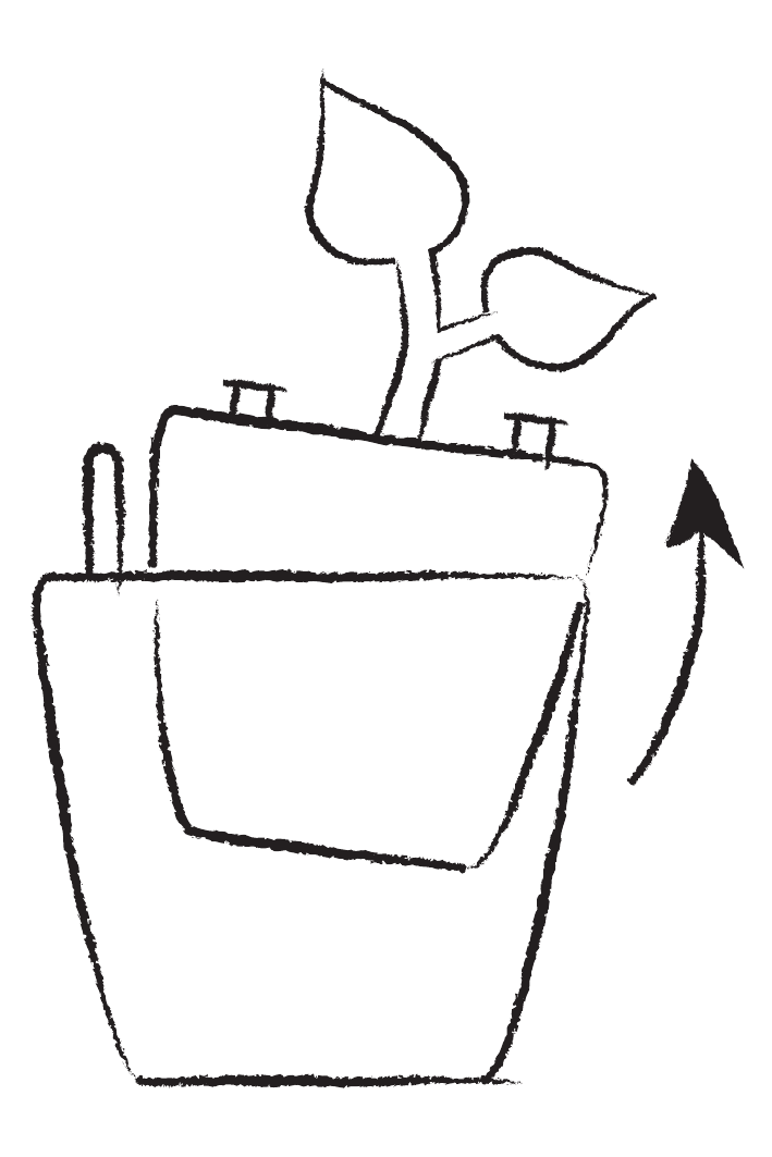 Lechuza plant icon